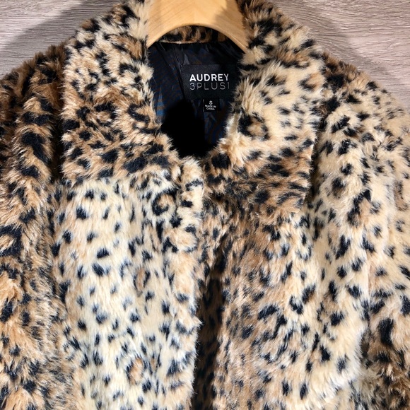 Leopard Faux Fur Coat - Picture 3 of 8